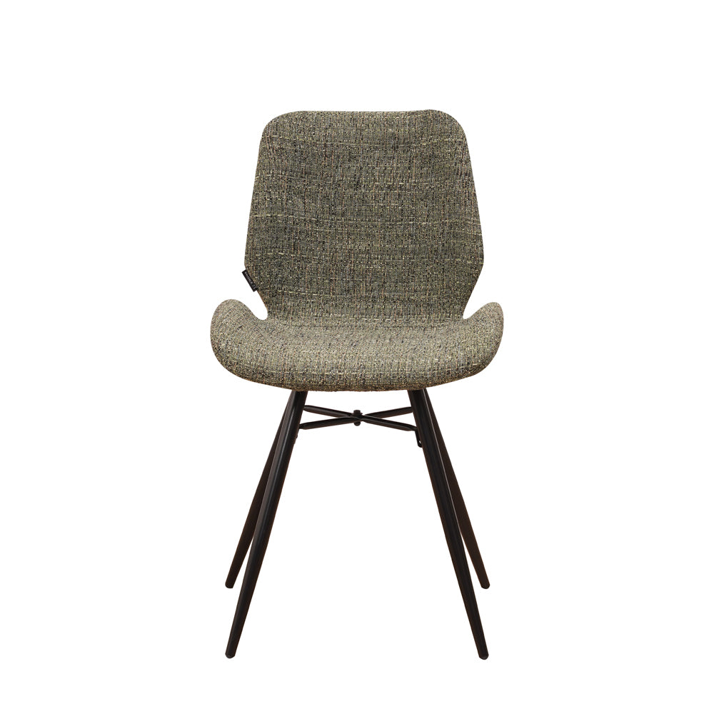 Dining Chair Barron FavoFurn Green LxBxH 72x68x50 Fabric Nnb