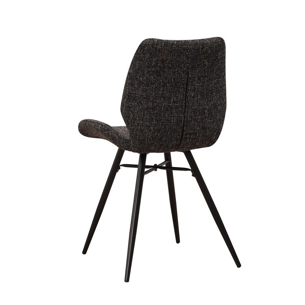 Dining Chair Barron FavoFurn Anthracite LxBxH 72x68x50 Fabric Nnb