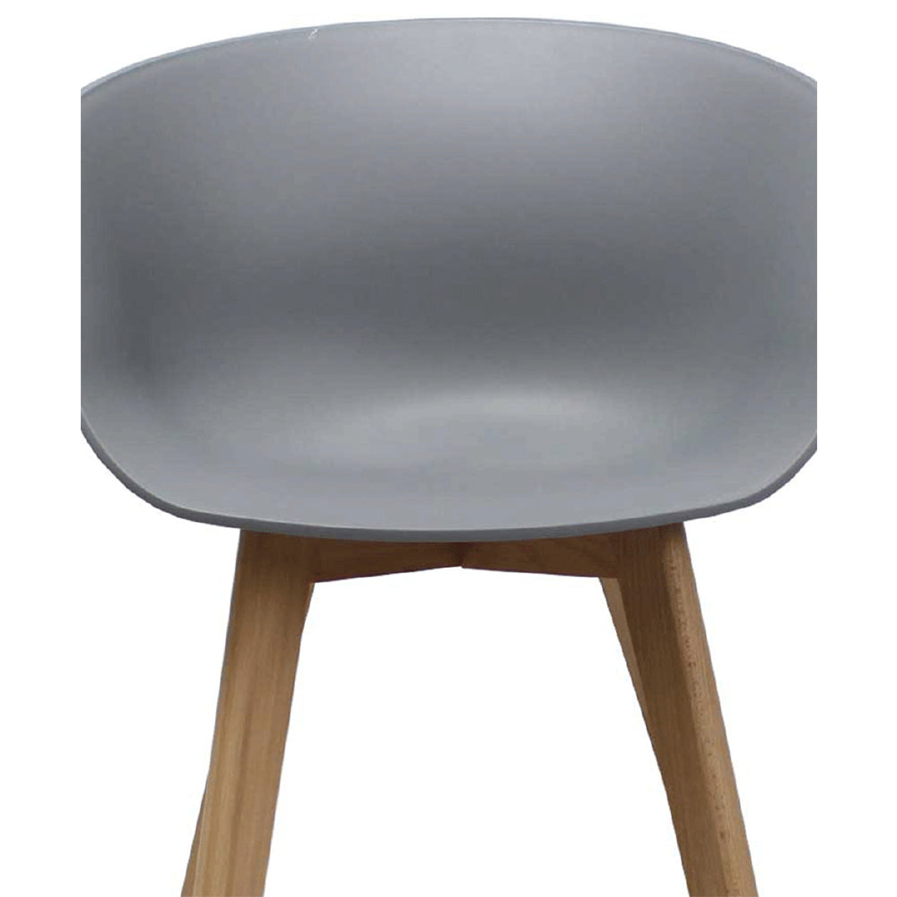 Dining Chair Noan FavoFurn Grey LxBxH 68x60x51 Plastic Nnb