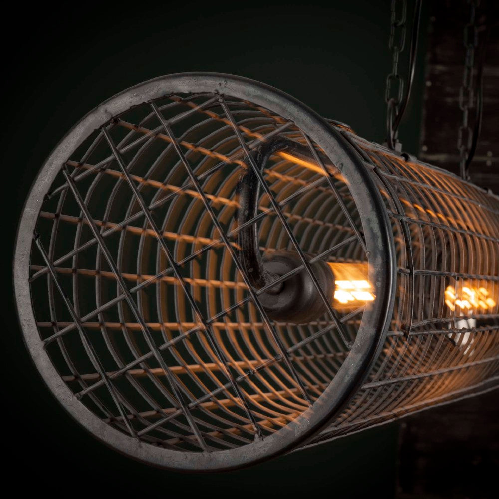 Pendant Light Rufus HomeHaven Anthracite LxBxH 121x30x23 Metal Nnb