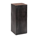 Flower Column Jacob HomeHaven Brown LxBxH 74x33x33 Wood Nnb