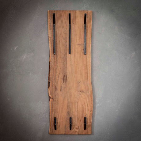 Coat Rack Elio HomeHaven Brown LxBxH 110x36x27 Acacia wood Nnb
