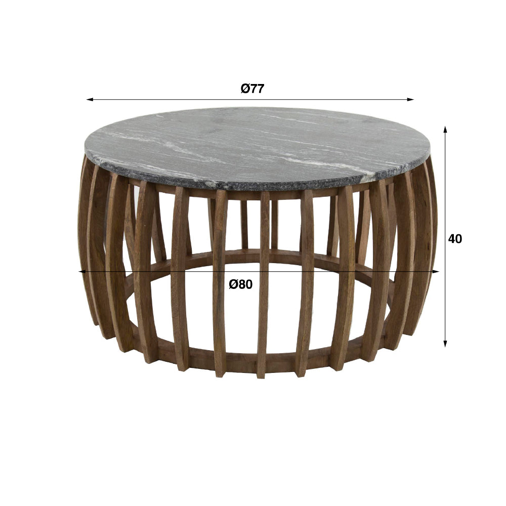 Coffee Table Judd HomeHaven Marble Nnb