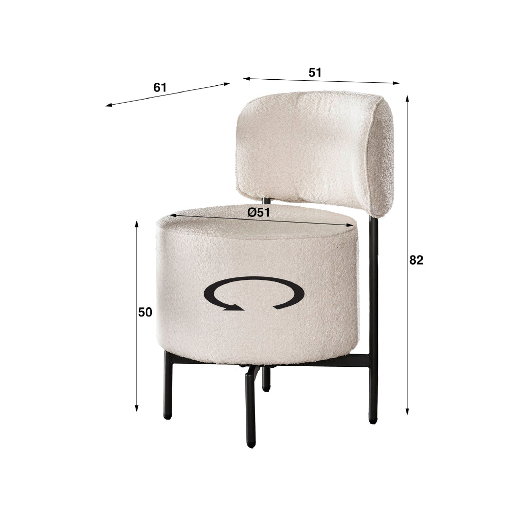 Dining Chair Gage HomeHaven LxBxH 86x78x55 Nnb