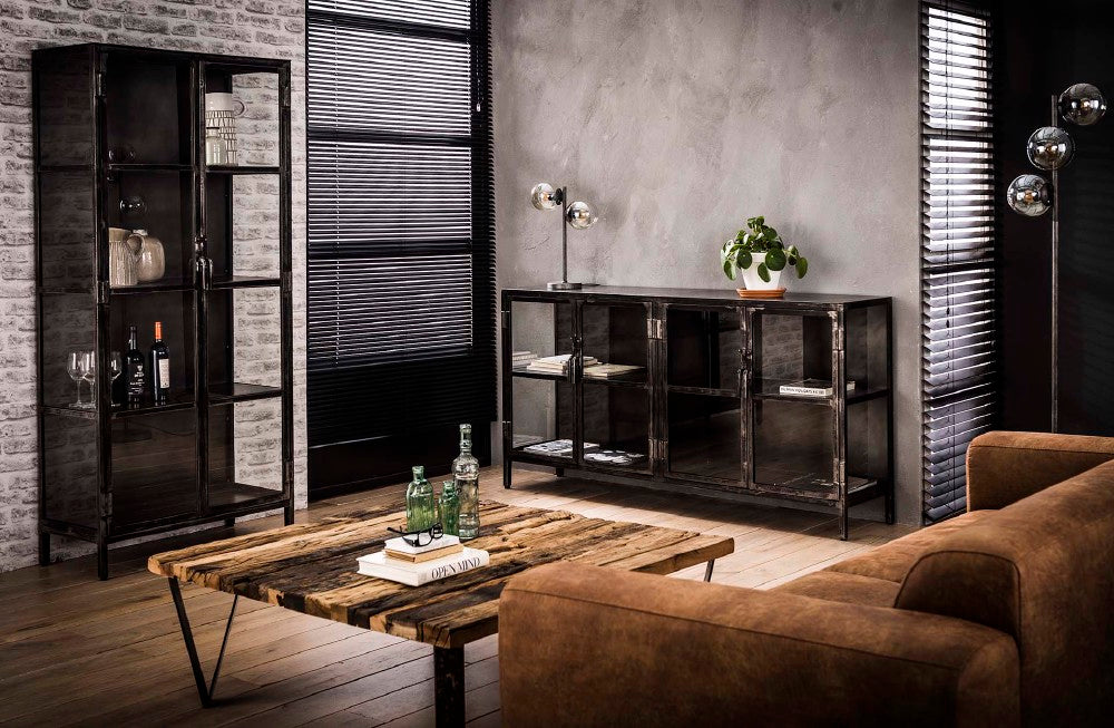 Dresser Brigham HomeHaven Anthracite LxBxH 189x99x47 Metal Nnb