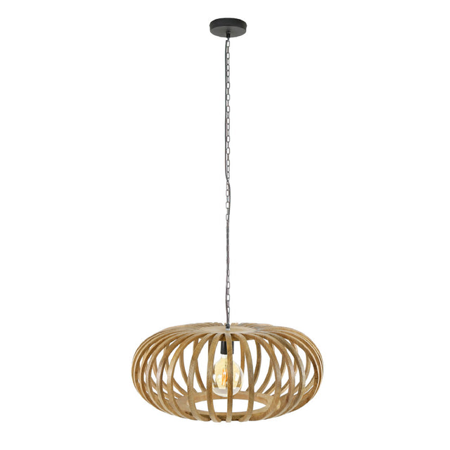 Pendant Light Joss HomeHaven Brown LxBxH 79x79x41 Mango wood Nnb